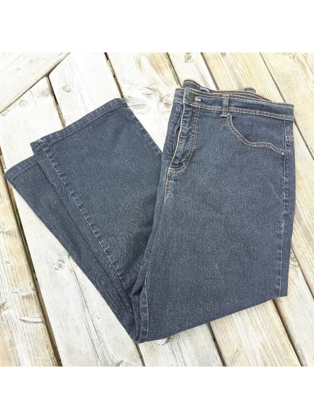GEORGE Straight Leg Dark Wash Women's Size 16 Jeans